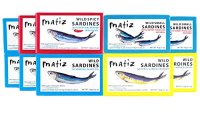 Matiz Sardines Variety Pack, Wild Caught Spanish Waters